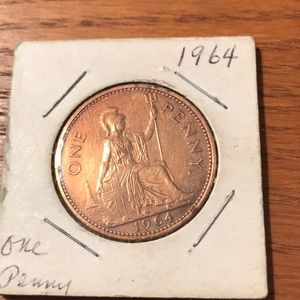 1964 Great Britain One Penny L@@K!